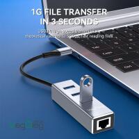 HUB chia USB 3.0 + LAN 1000Mps - V-K310